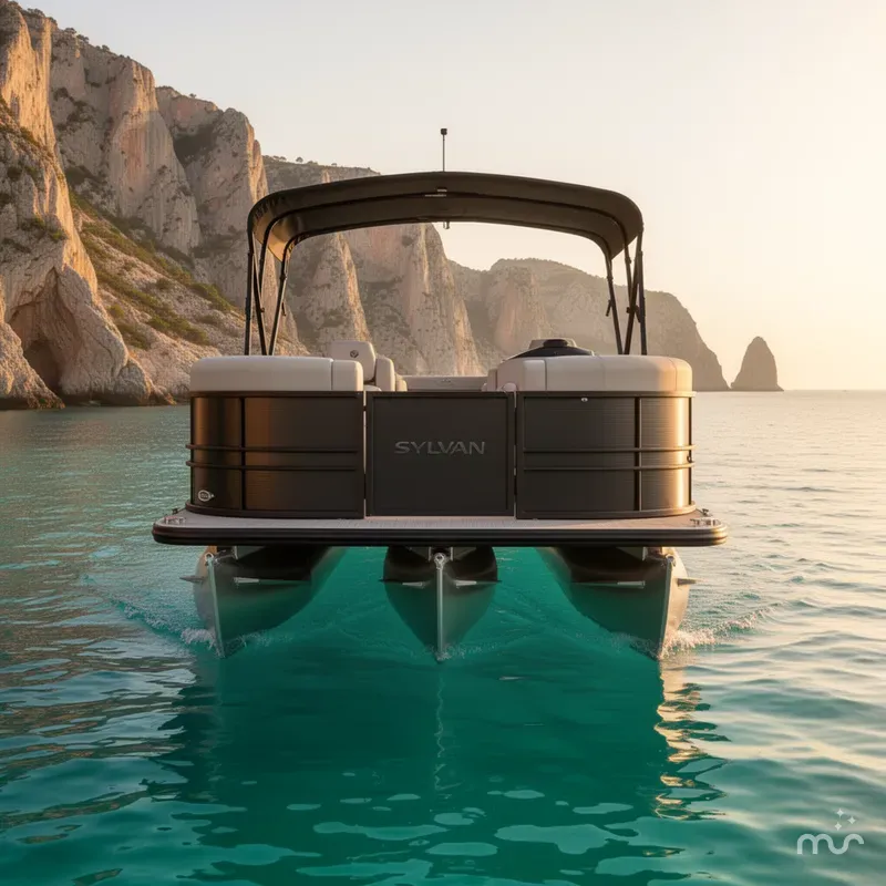 Slide: The Image of Sylvan Mirage 8520 Cruise PTS Tritoon 2026 - 1