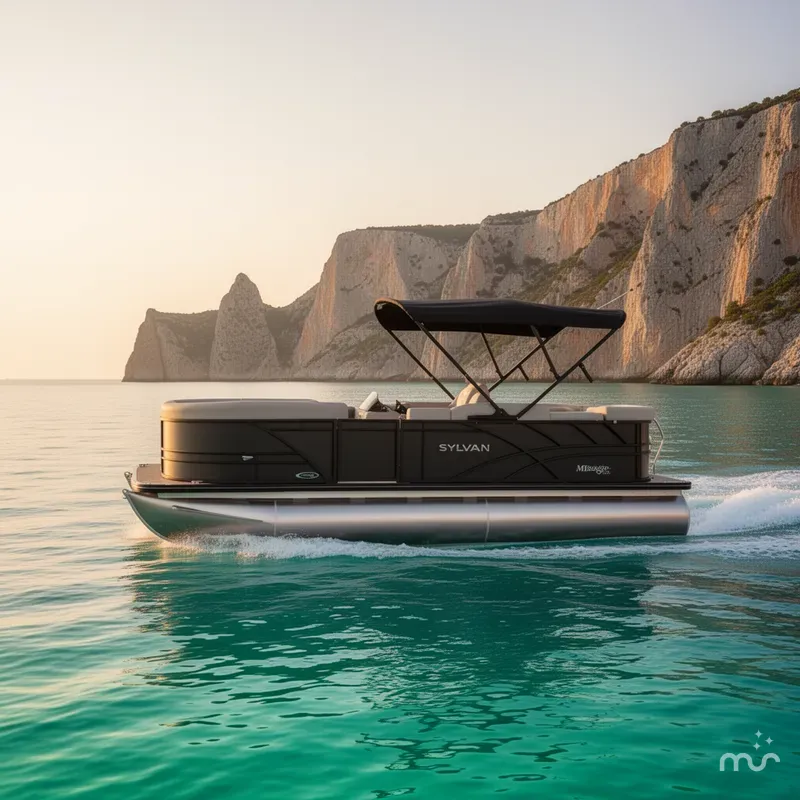 Slide: The Image of Sylvan Mirage 8520 Cruise PTS Tritoon 2026 - 4