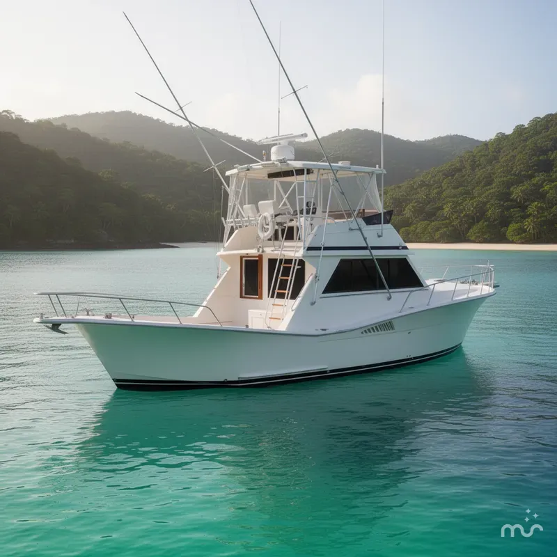 The Image of Viking 41 Convertible 1988 - 0