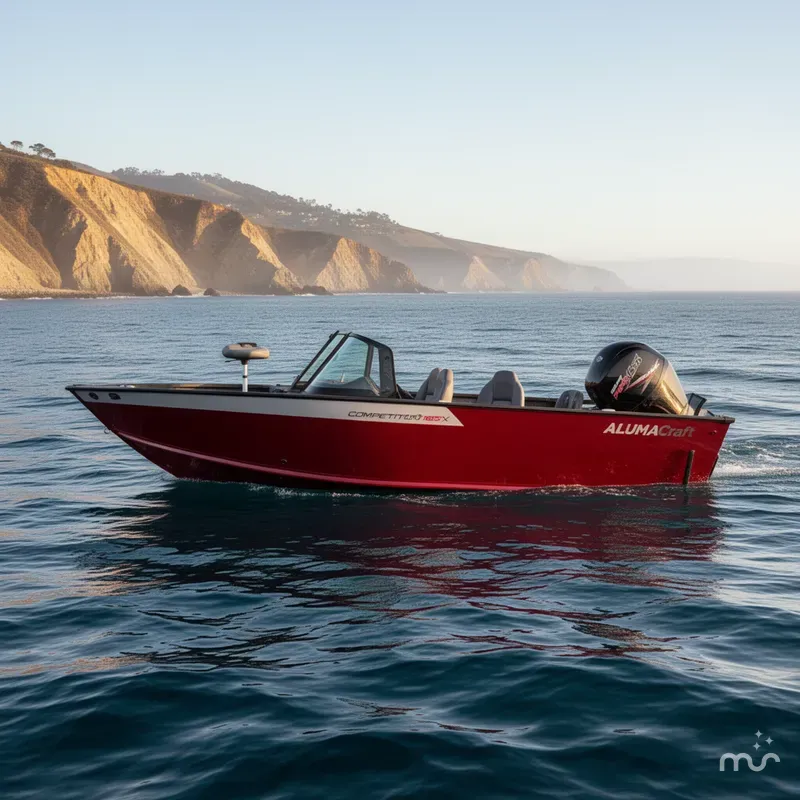 Slide: The Image of Alumacraft Competitor 185X SP FSX 2025 - 2