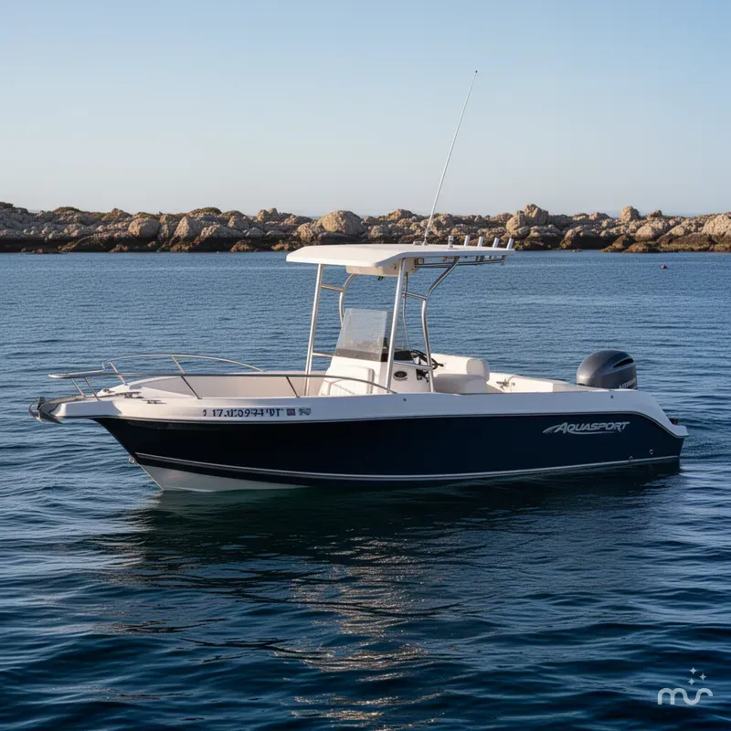 Slide: The Image of Aquasport 2200 Center Console 2000 - 2