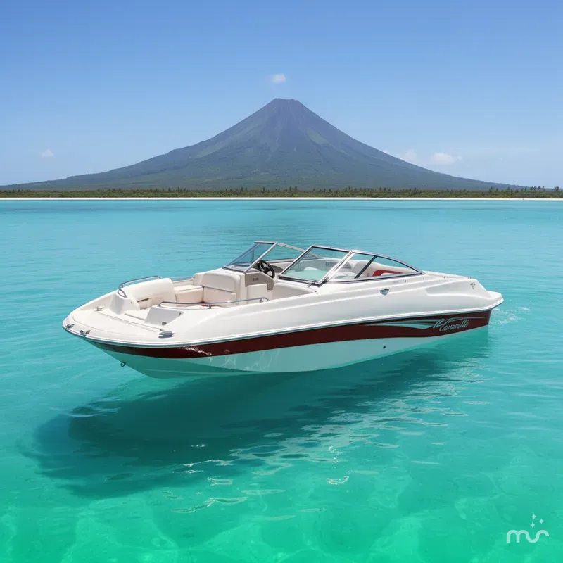 Slide: The Image of Caravelle 218 Deck Boat 2005 - 2