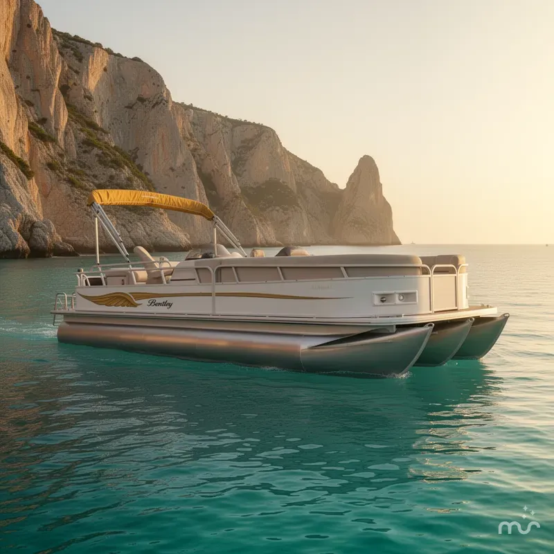 Slide: The Image of Bentley Pontoons 250/253 Elite Admiral 2011 - 2
