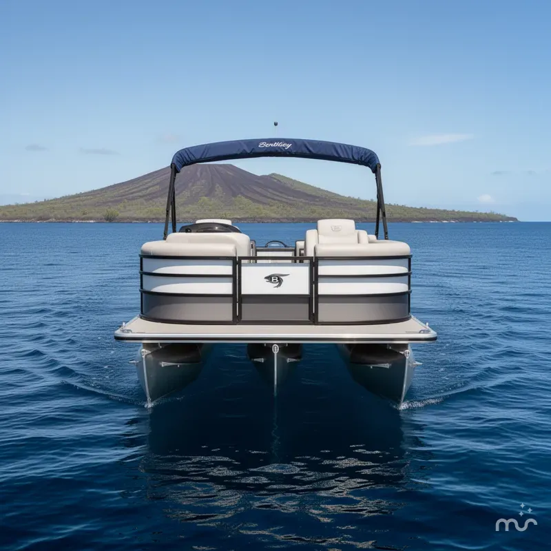 Slide: The Image of Bentley Pontoons 240 Navigator 2022 - 3
