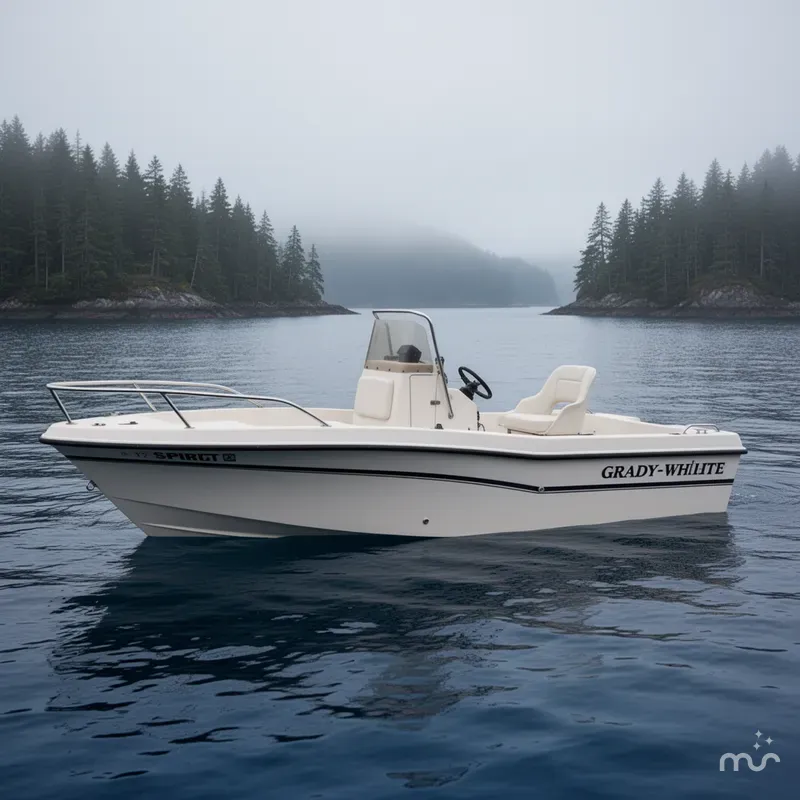 Slide: The Image of Grady-White 17 SPIRIT 1993 - 2