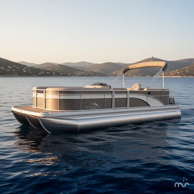 Slide: The Image of Bennington SX 22 Premium Stern Radius 2019 - 2