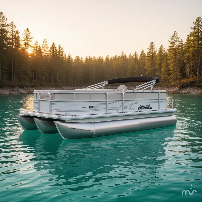 The Image of Sun Tracker Party Barge 18 DLX 2026 - 0