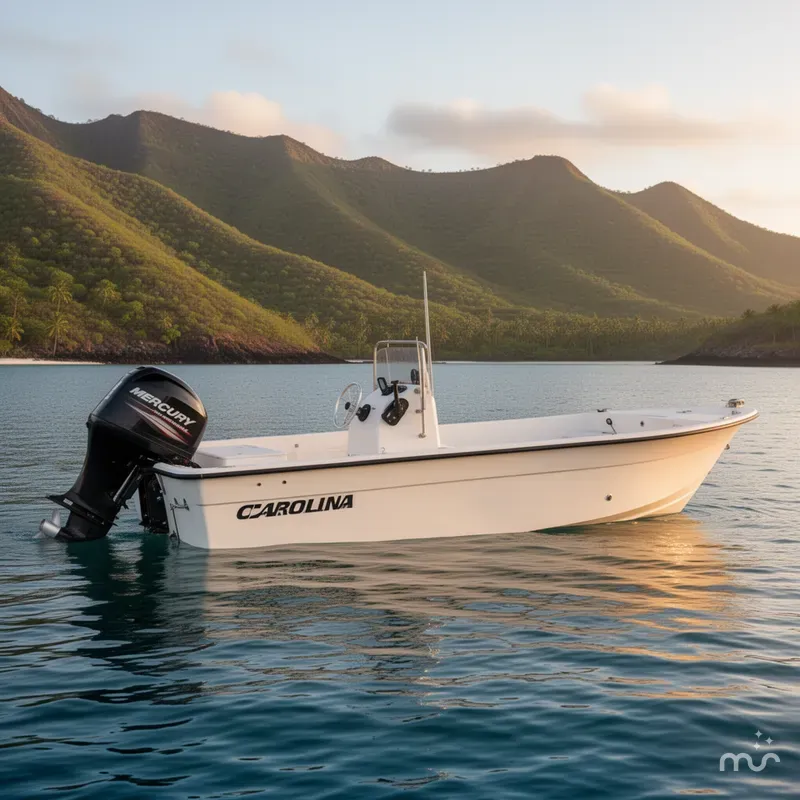 Slide: The Image of Carolina 19' Center Console Fishing Boat / 115 Hp Mercury 4 2005 - 2