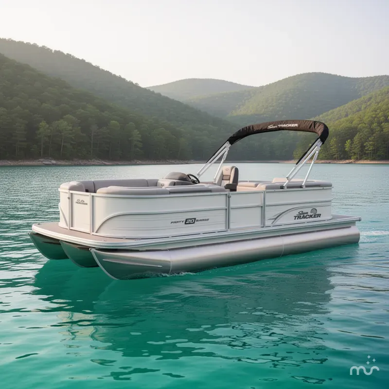 The Image of Sun Tracker Party Barge 20 DLX 2026 - 0