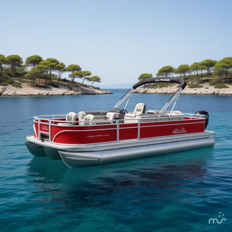 The Image of Sun Tracker Fishin' Barge 22 DLX 2026 - 0