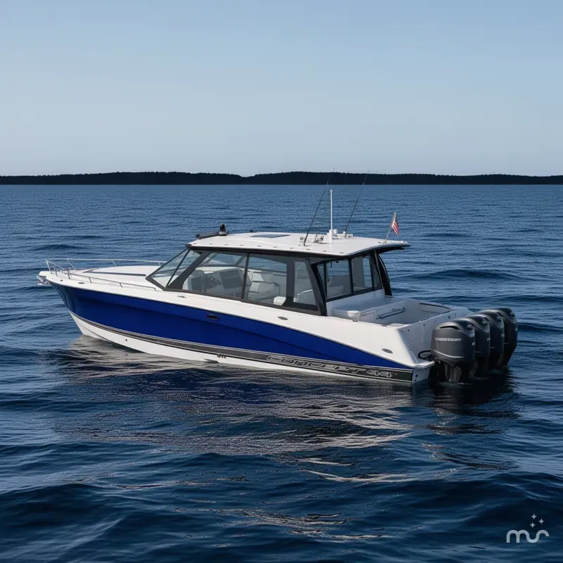 Slide: The Image of Concept Boats 44' Cuddy Cabin 2020 - 1