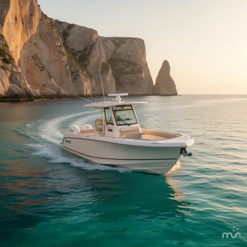 Slide: The Image of Boston Whaler 330 Outrage 2021 - 2