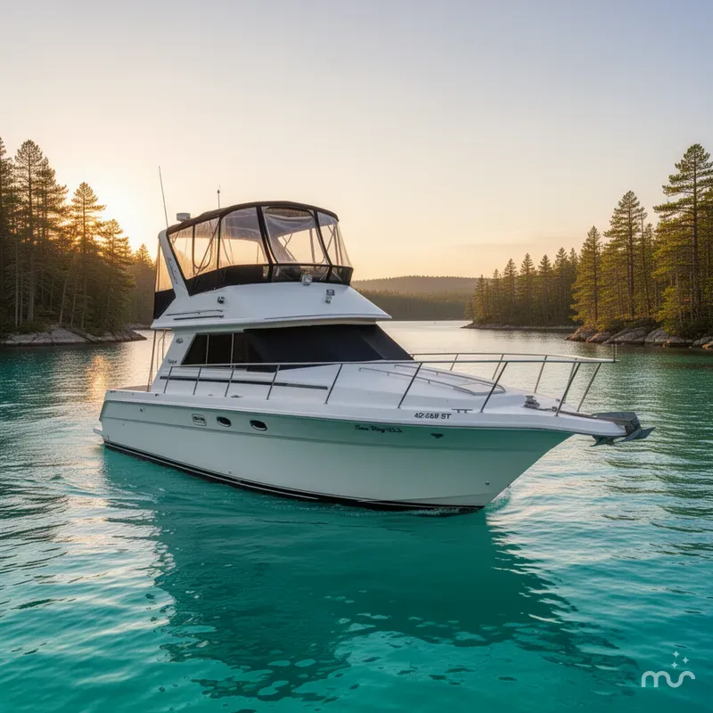 The Image of Sea Ray 380 Aft Cabin 1989 - 0