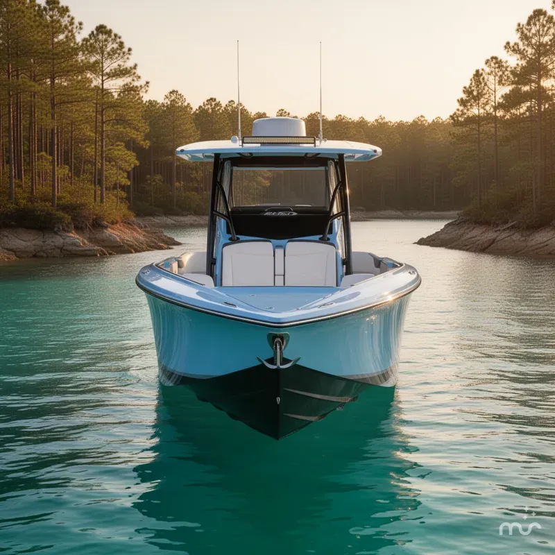 Slide: The Image of Nor-Tech 390 Sport Center Console 2025 - 1