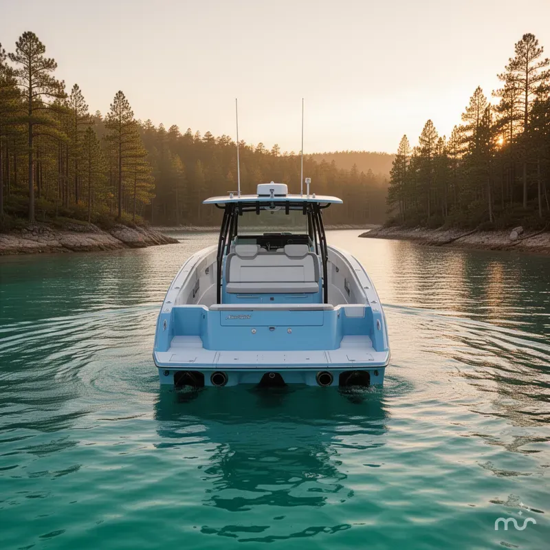 Slide: The Image of Nor-Tech 390 Sport Center Console 2025 - 3