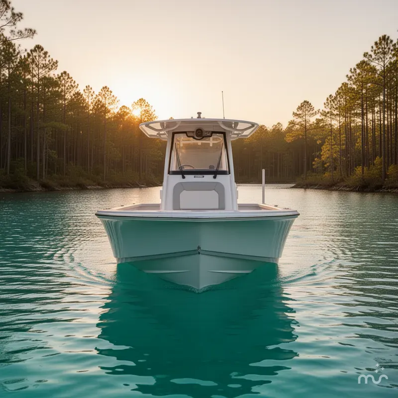 Slide: The Image of Sportsman Masters 247OE Bay Boat 2025 - 1