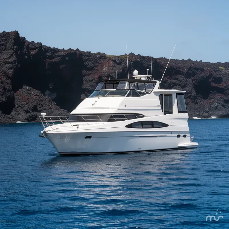 Slide: The Image of Carver Yachts 466 Motor Yacht 2002 - 2