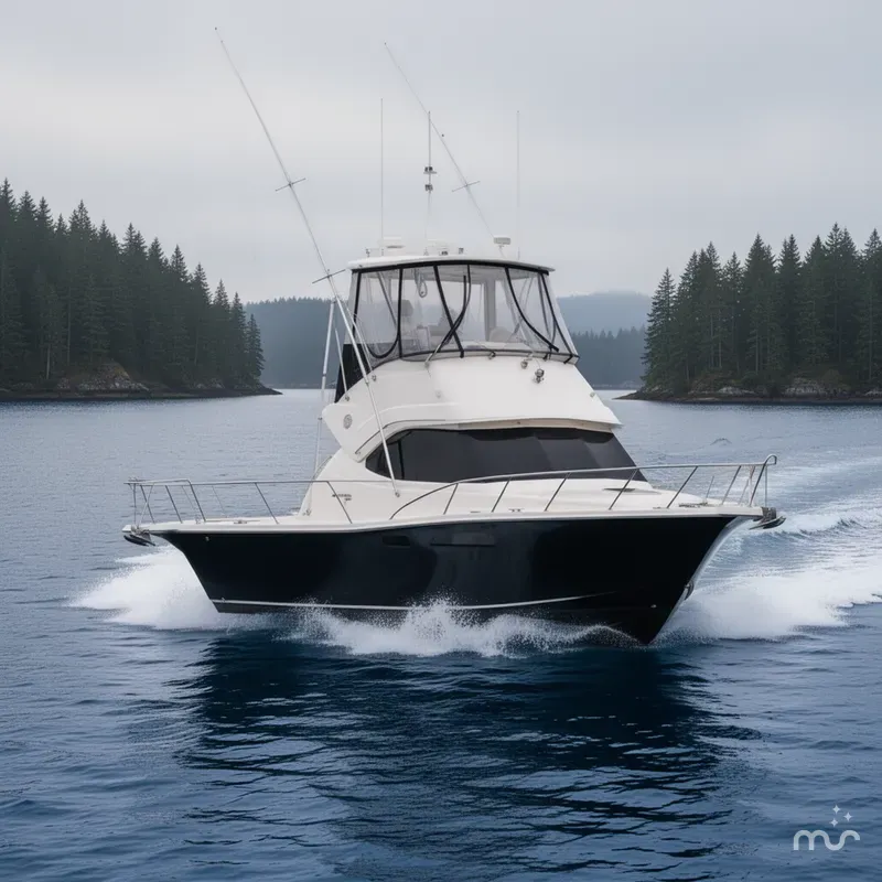 Slide: The Image of Riviera 37 Flybridge 2003 - 2