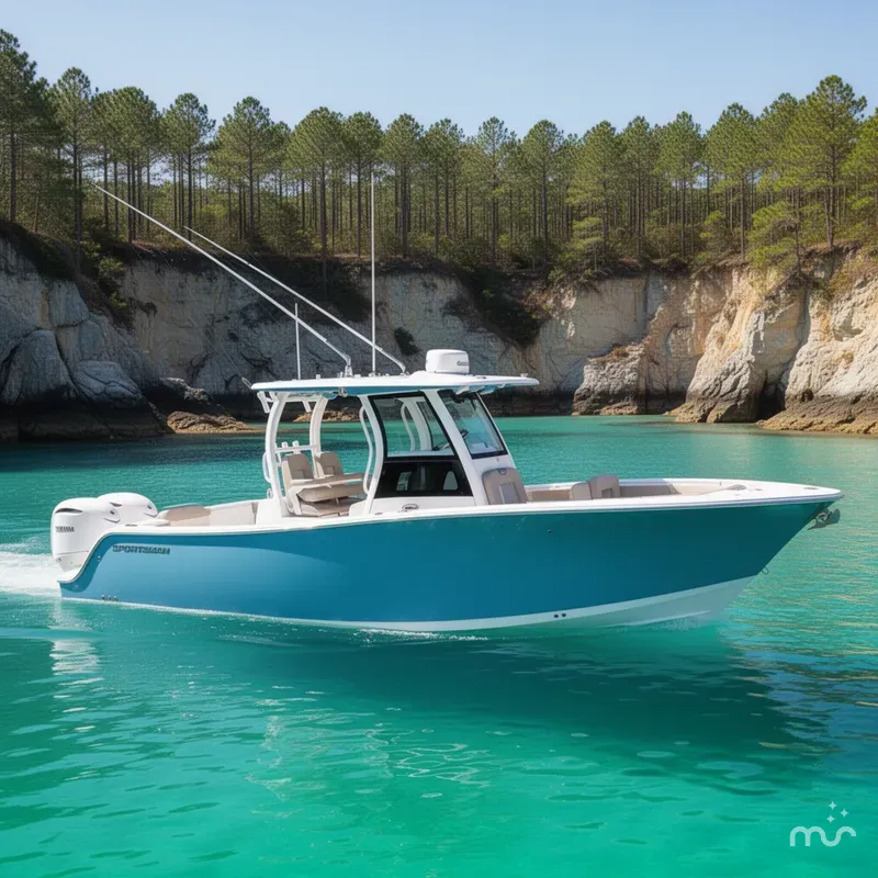 Slide: The Image of Sportsman Open 302 Center Console 2027 - 2