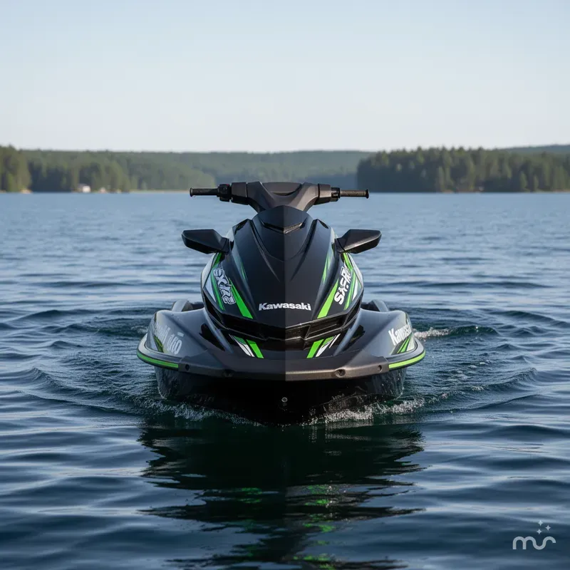 Slide: The Image of Kawasaki Jet Ski SX-R 160 2024 - 1