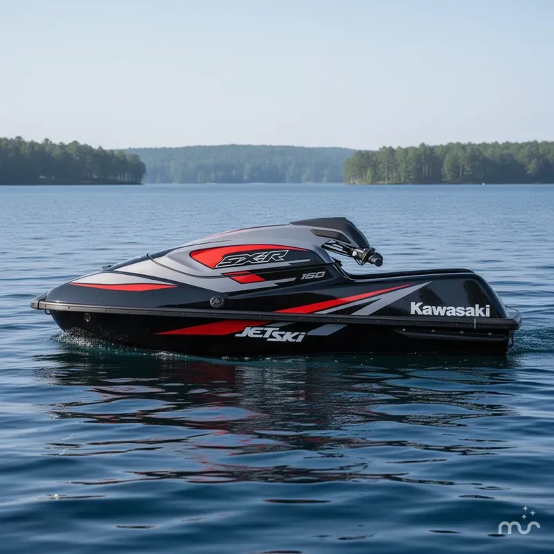 Slide: The Image of Kawasaki Jet Ski SX-R 160 2024 - 2