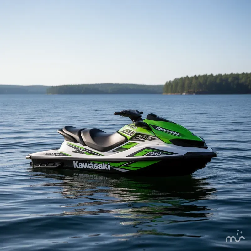 Slide: The Image of Kawasaki Jet Ski SX-R 160 2024 - 3