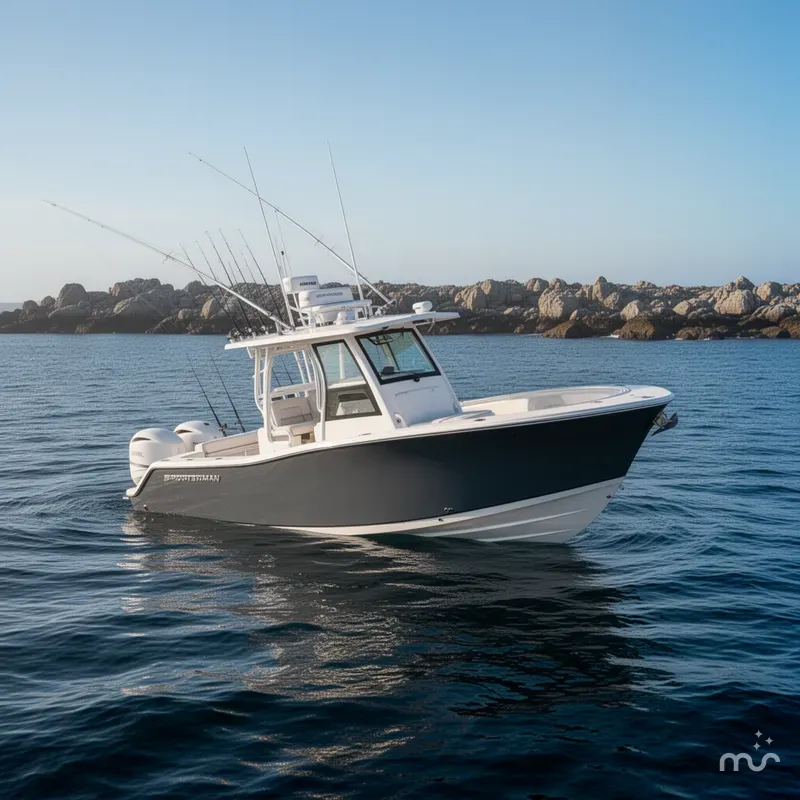 Slide: The Image of Sportsman Open 322 Center Console 2027 - 2