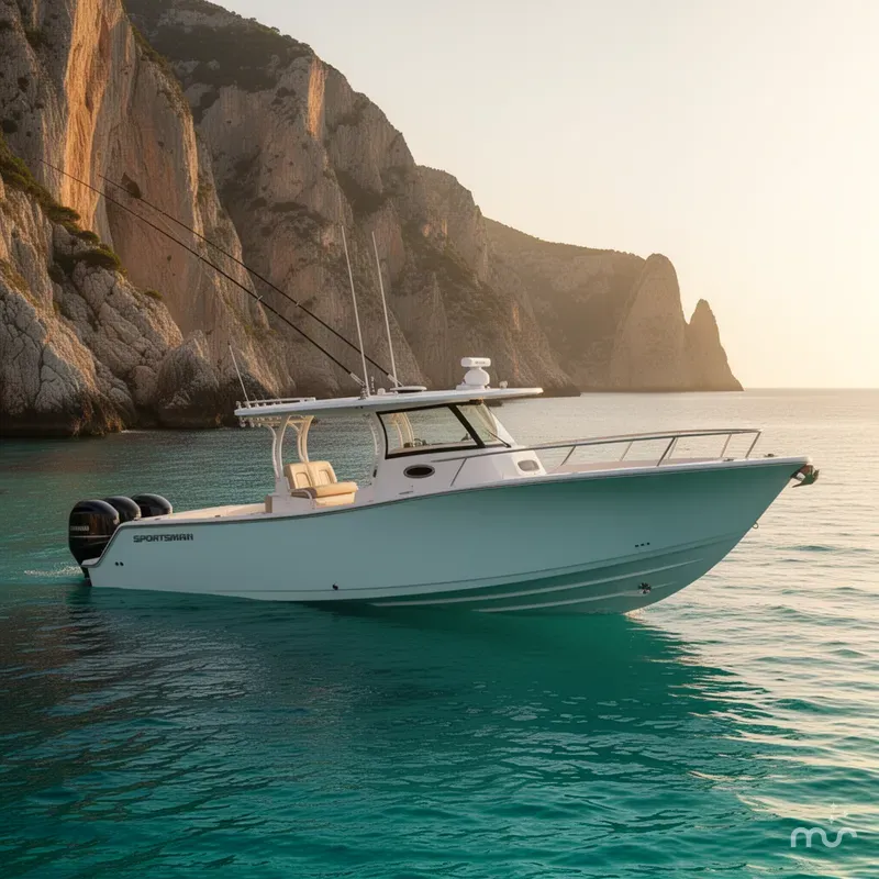 Slide: The Image of Sportsman Open 402 Center Console 2027 - 2