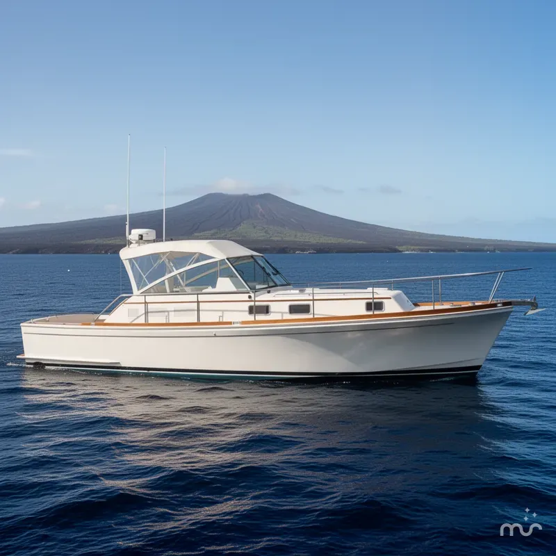Slide: The Image of Grand Banks 38 Eastbay EX 1999 - 2