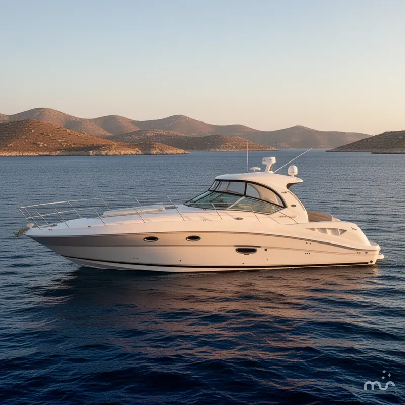 Slide: The Image of Sea Ray 40 Sundancer 2009 - 2