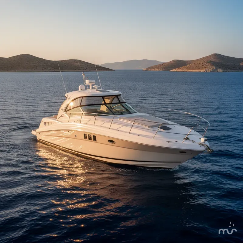 Slide: The Image of Sea Ray 40 Sundancer 2009 - 4