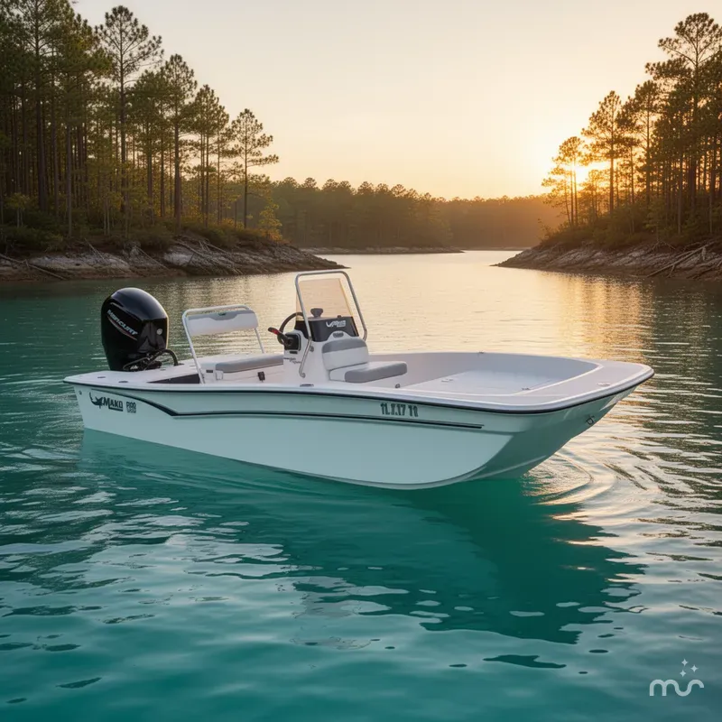 Slide: The Image of Mako Pro Skiff 17 CC 2024 - 2