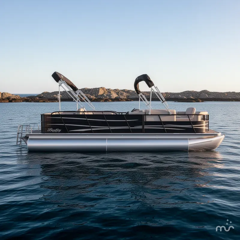 Slide: The Image of Bentley Pontoons 244 2017 - 2