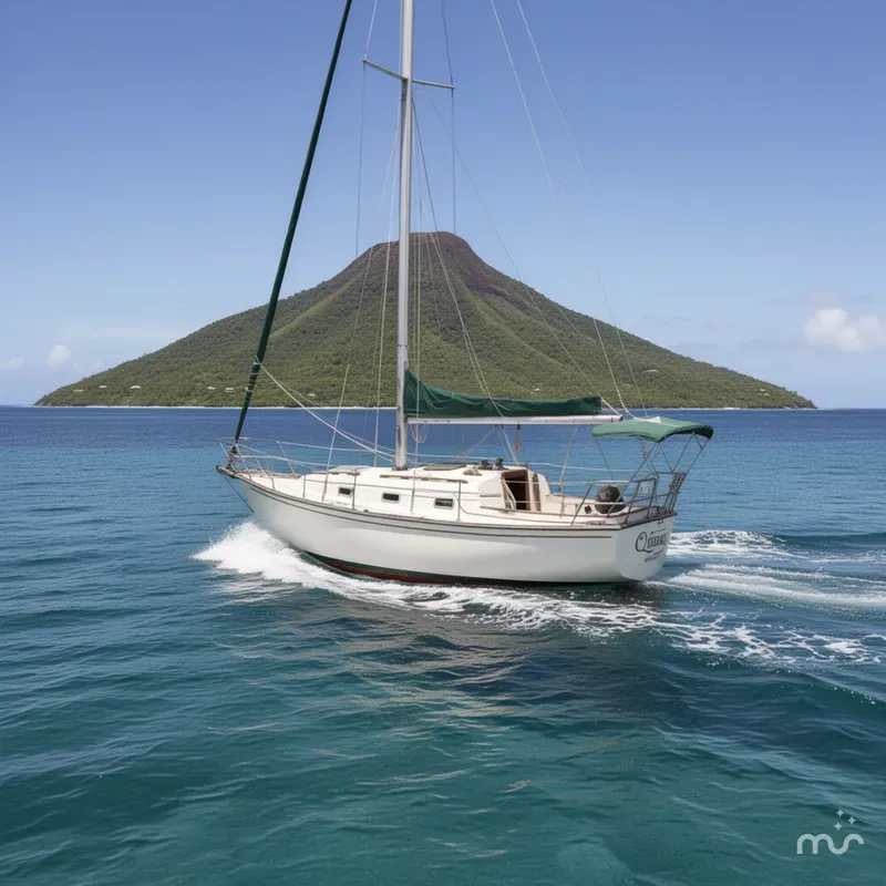 Slide: The Image of Island Packet SP Cruiser 1984 - 2