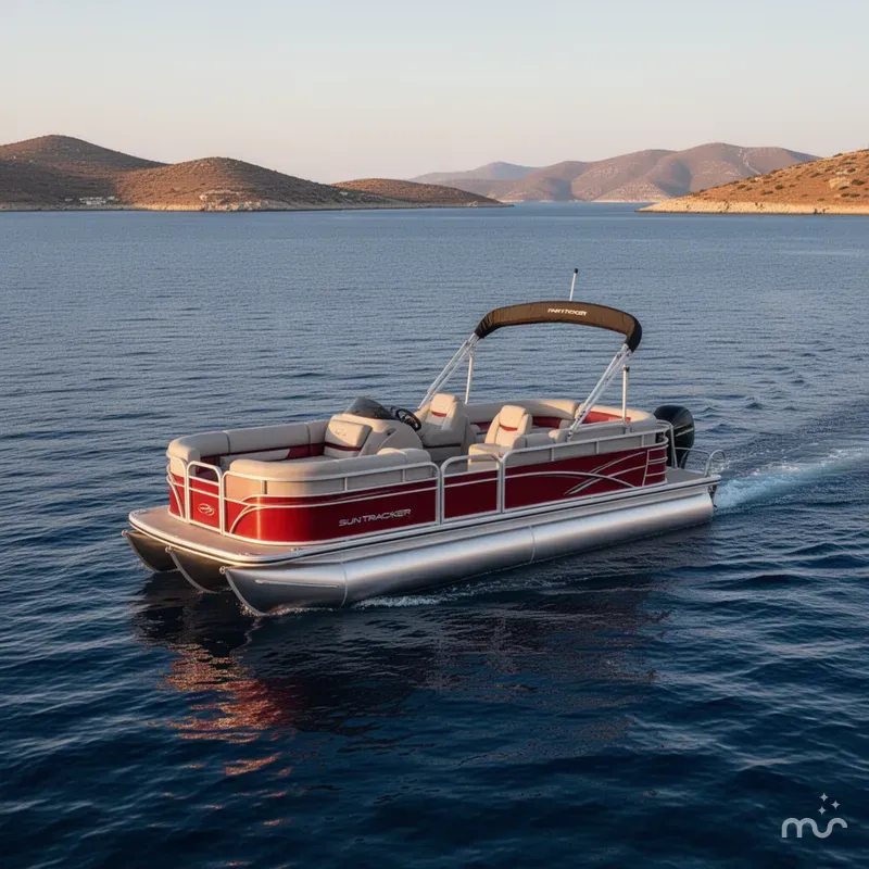 The Image of Sun Tracker Party Barge 22 DLX 2026 - 0