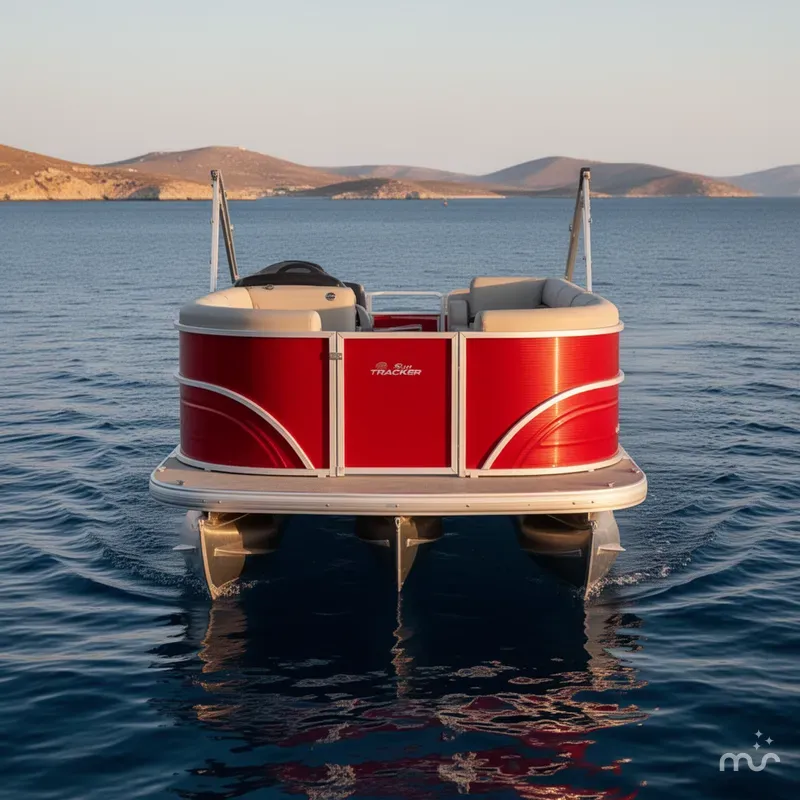 Slide: The Image of Sun Tracker Party Barge 22 DLX 2026 - 3