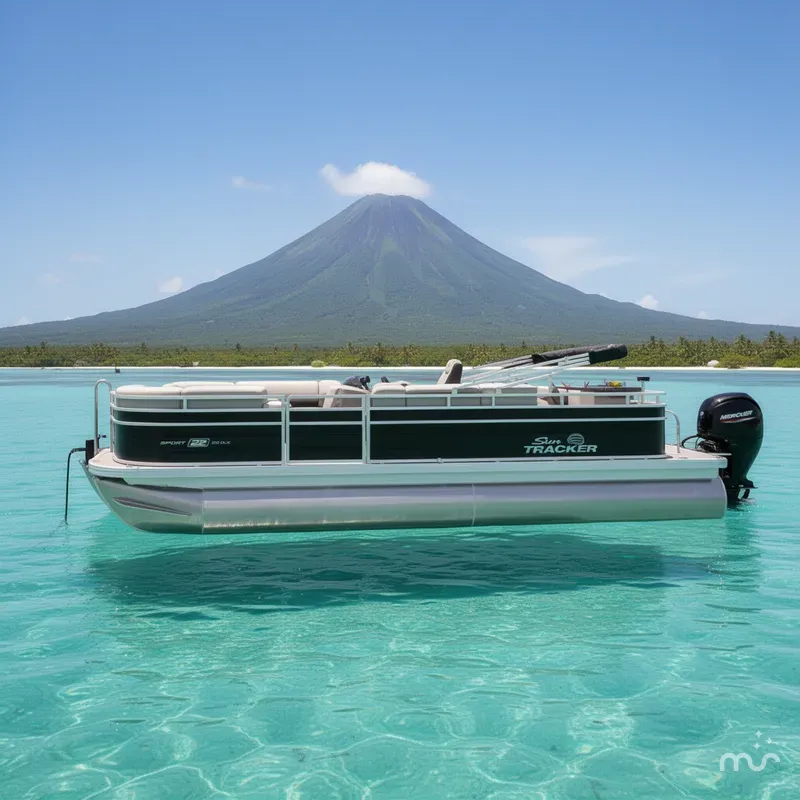 Slide: The Image of Sun Tracker SportFish 22 DLX 2026 - 2