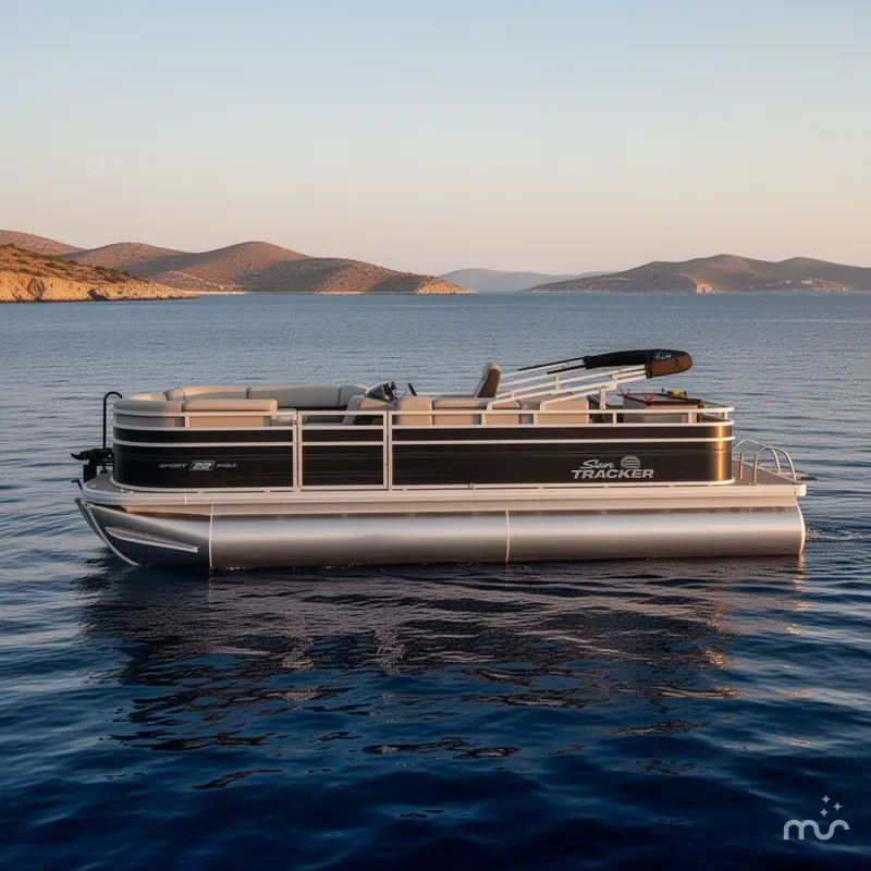 Slide: The Image of Sun Tracker SportFish 22 DLX 2026 - 2