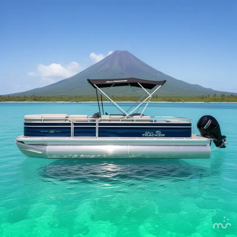 Slide: The Image of Sun Tracker SportFish 22 DLX 2026 - 2
