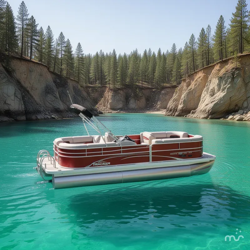 The Image of Sun Tracker Party Barge 22 DLX 2026 - 0