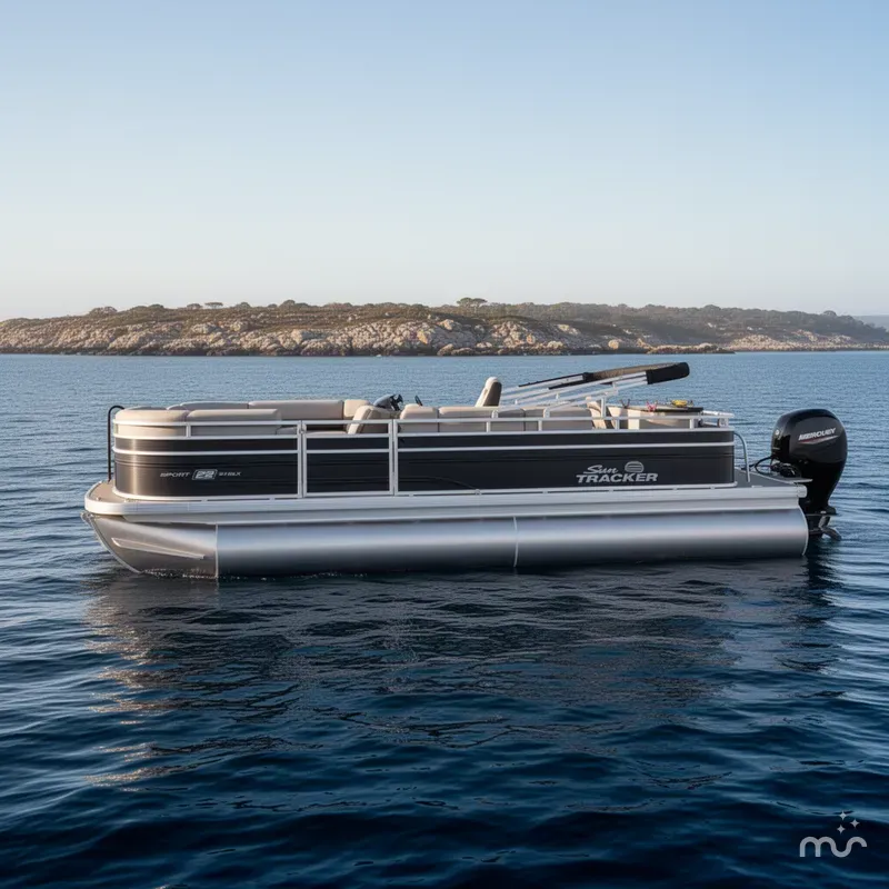 Slide: The Image of Sun Tracker SportFish 22 DLX 2026 - 2