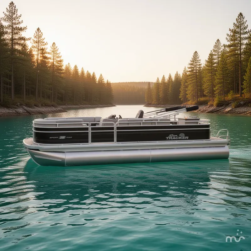 Slide: The Image of Sun Tracker SportFish 22 DLX 2026 - 2