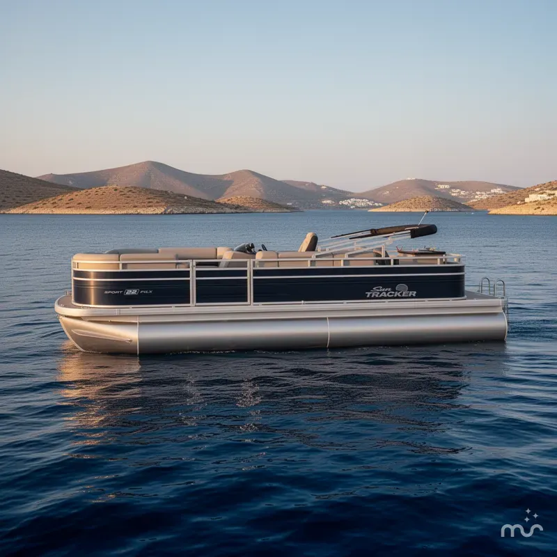 Slide: The Image of Sun Tracker SportFish 22 DLX 2026 - 2