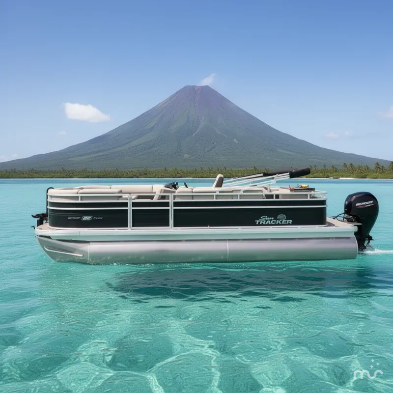 Slide: The Image of Sun Tracker SportFish 22 DLX 2026 - 2
