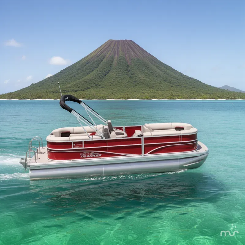 The Image of Sun Tracker Party Barge 22 DLX 2026 - 0