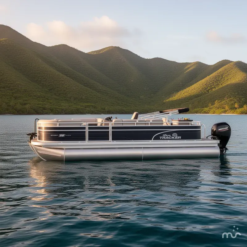 Slide: The Image of Sun Tracker SportFish 22 DLX 2026 - 2