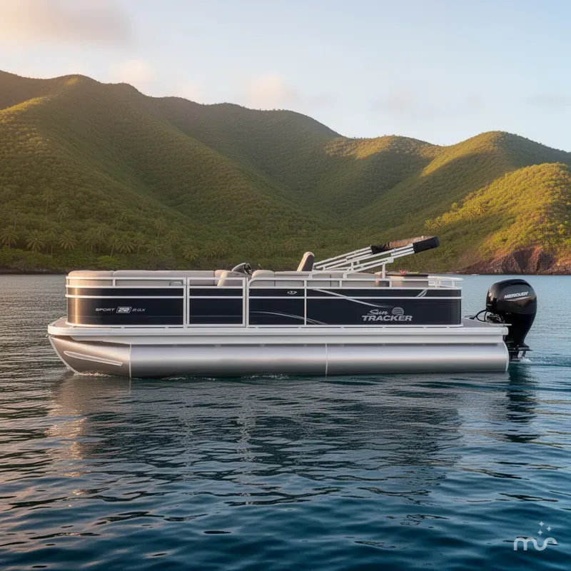 Slide: The Image of Sun Tracker SportFish 22 DLX 2026 - 2