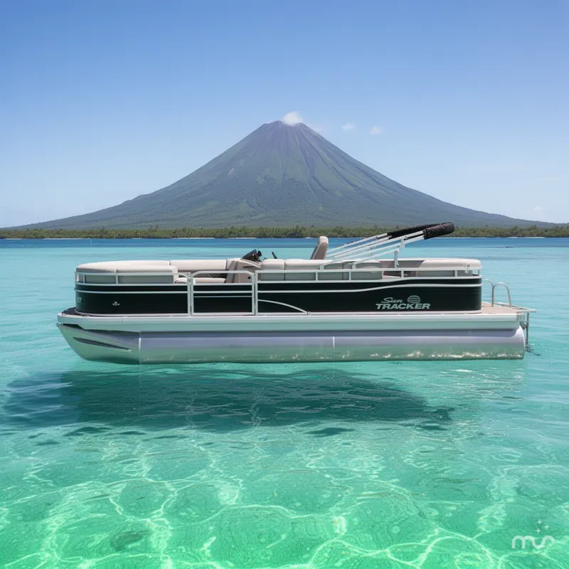 Slide: The Image of Sun Tracker SportFish 22 DLX 2026 - 2