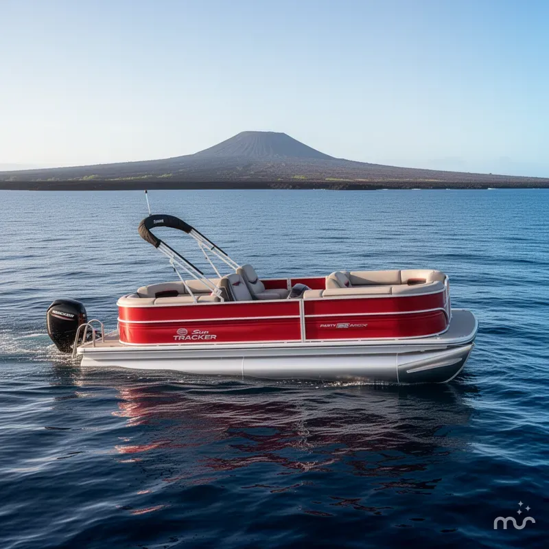 The Image of Sun Tracker Party Barge 22 DLX 2026 - 0