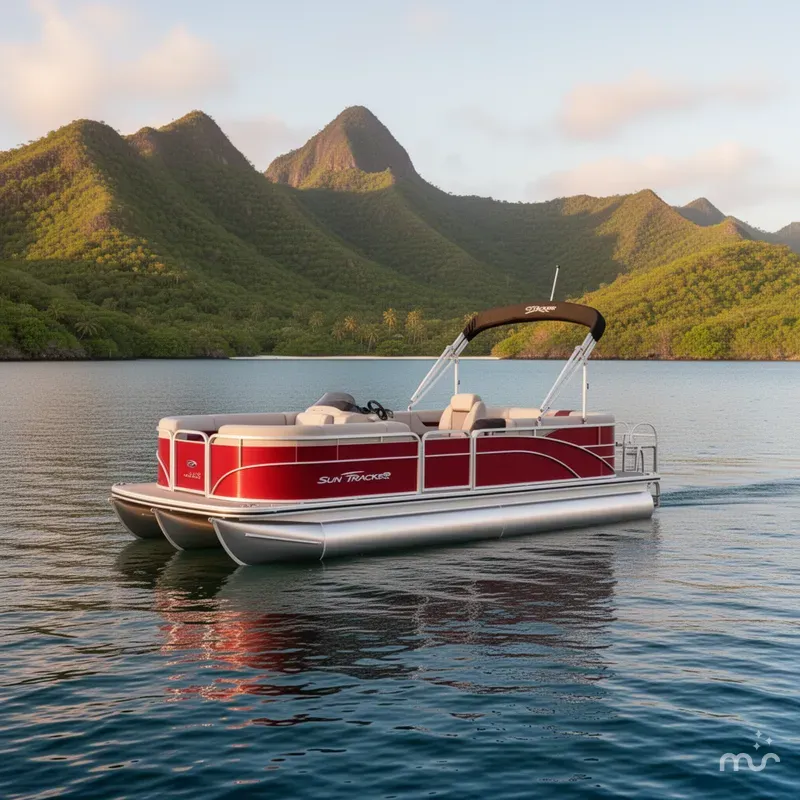 The Image of Sun Tracker Party Barge 22 DLX 2026 - 0